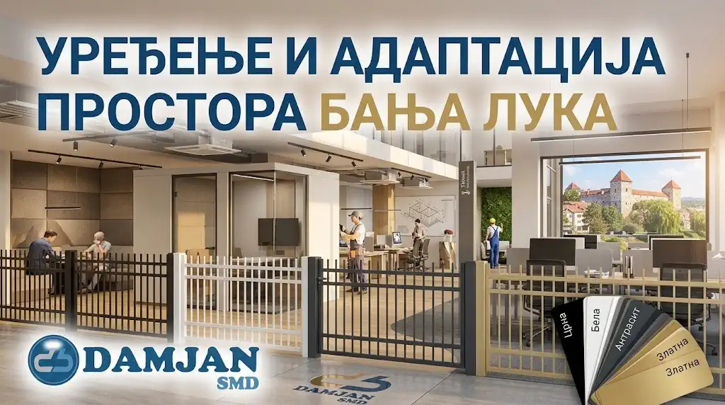 Uređenje poslovnog prostora Banja Luka – kompletna adaptacija